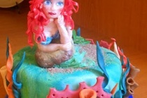 Tort Mica Sirena/Little Mermaid cake